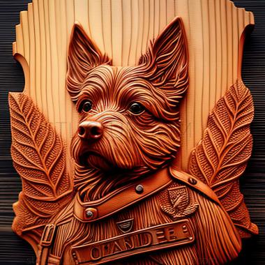 3D model Canadian Dog Police (STL)